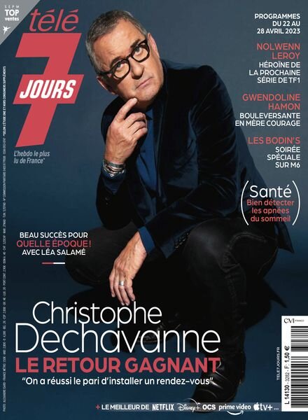 Tele 7 Jours – 17 avril 2023 Cover