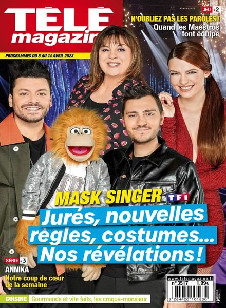 Tele Magazine – 8 Avril 2023 Cover