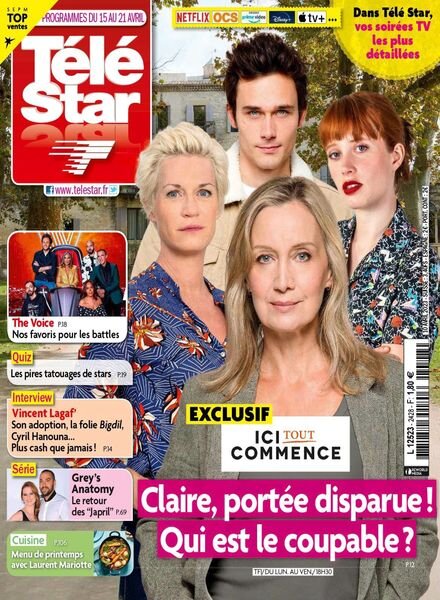 Tele Star – 10 avril 2023 Cover