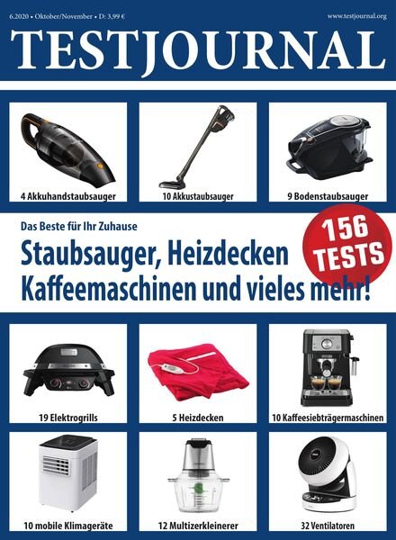 TESTJOURNAL – September 2020 Cover