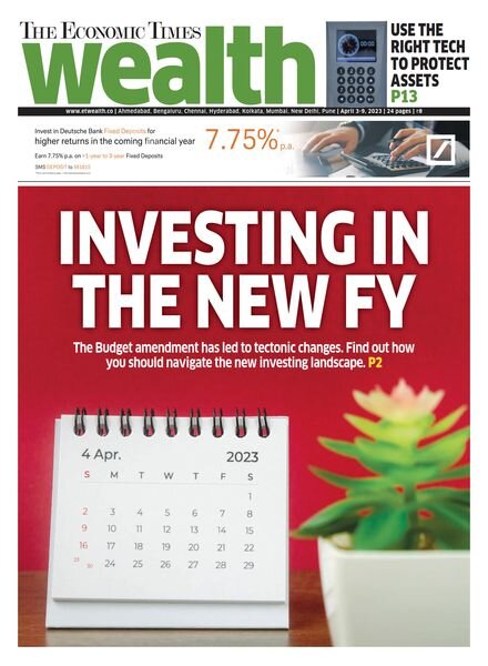 The Economic Times Wealth – April 3 2023 Cover