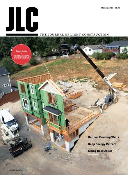 The Journal of Light Construction – March 2023 Cover