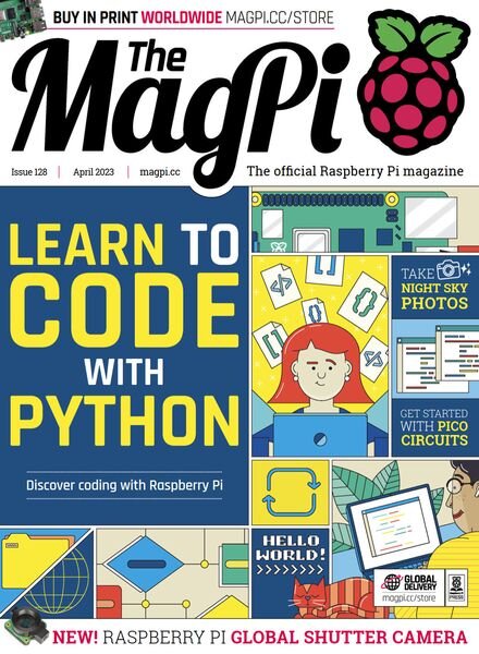 The MagPi – 01 April 2023 Cover