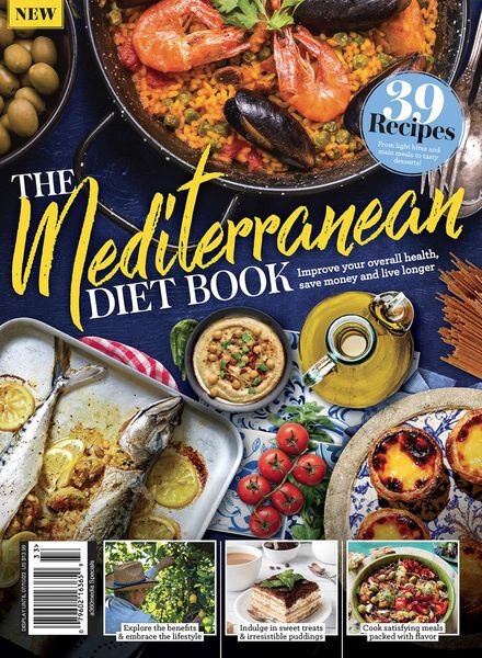 The Mediterranean Diet Book – April 2023 Cover