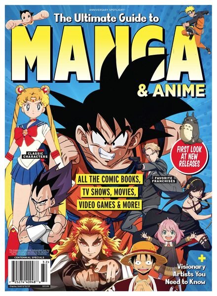The Ultimate Guide to Manga & Anime – April 2023 Cover