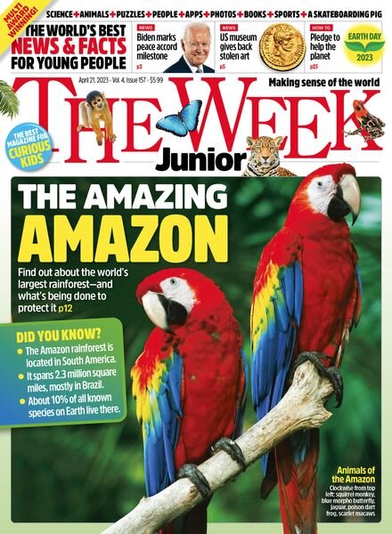 The Week Junior USA – 21 April 2023 Cover