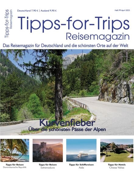 Tipps for Trips – April 2023 Cover