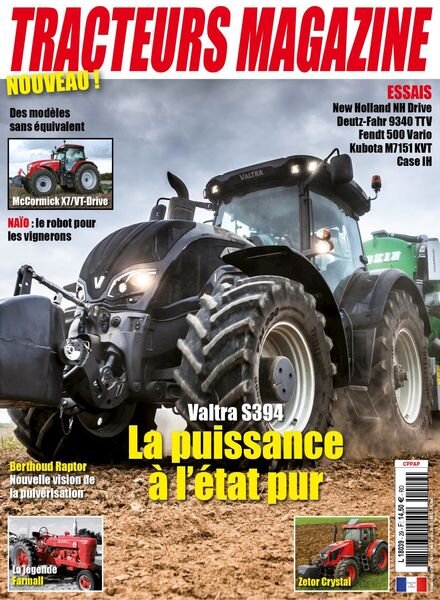 Tracteurs magazine – 01 mars 2023 Cover