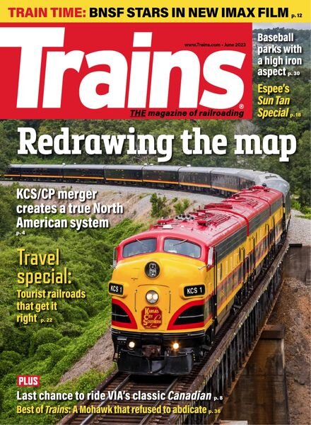 Trains – June 2023 Cover