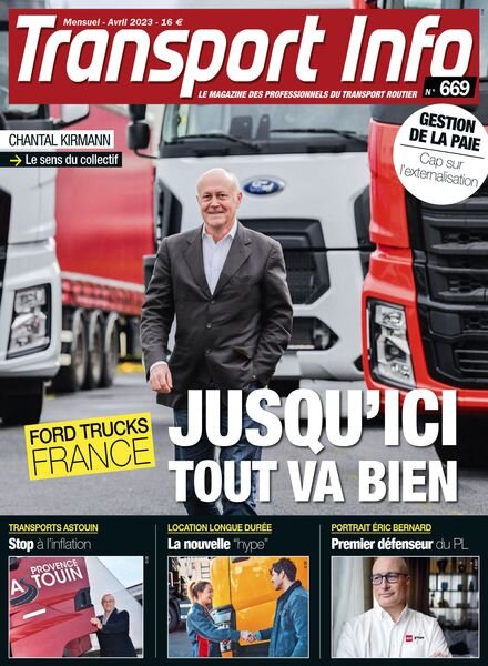 Transport Info – Avril 2023 Cover