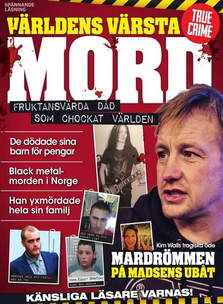 True Crime Sverige – november 2019 Cover