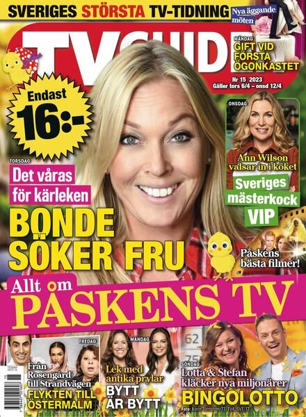 TV-guiden – 06 april 2023 Cover