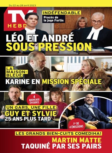 TV Hebdo – 22 avril 2023 Cover