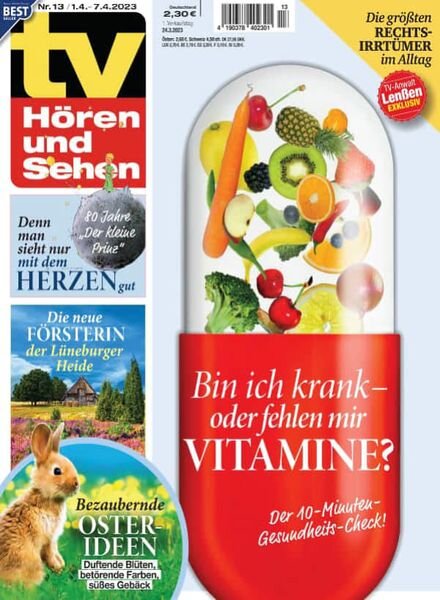 TV Horen und Sehen – 24 Marz 2023 Cover