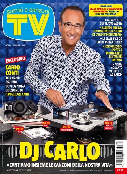 TV Sorrisi e Canzoni – 25 Aprile 2023 Cover