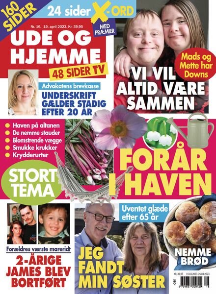 Ude og Hjemme – 19 april 2023 Cover
