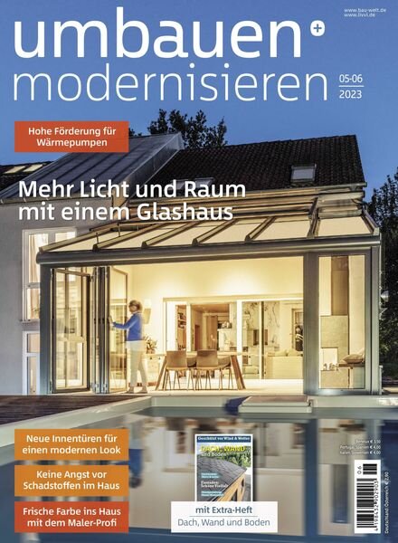 Umbauen + Modernisieren – April 2023 Cover