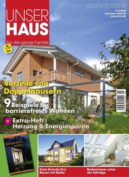 Unser Haus – Marz 2018 Cover