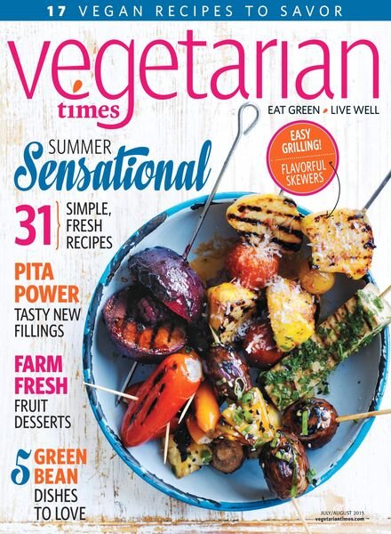 Vegetarian Times – 23 June 2015 Cover