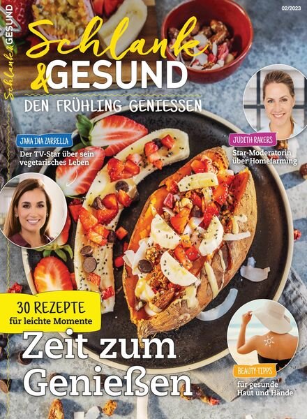 vegetarisch fit – April 2023 Cover