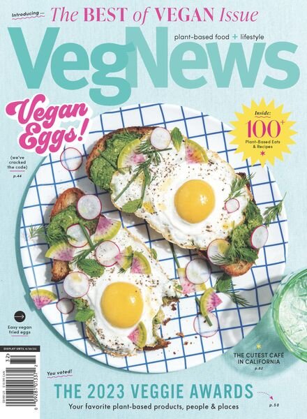 VegNews Magazine – March 2023 Cover