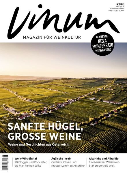 Vinum – Mai 2023 Cover