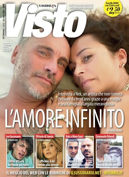 Visto – 30 Marzo 2023 Cover