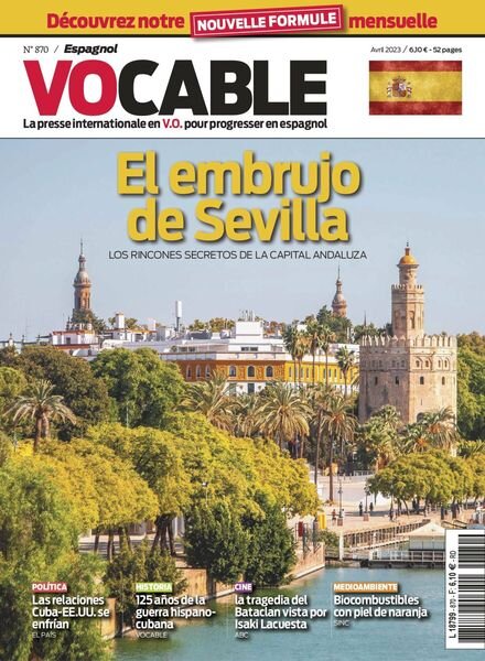 Vocable Espagnol – 07 avril 2023 Cover