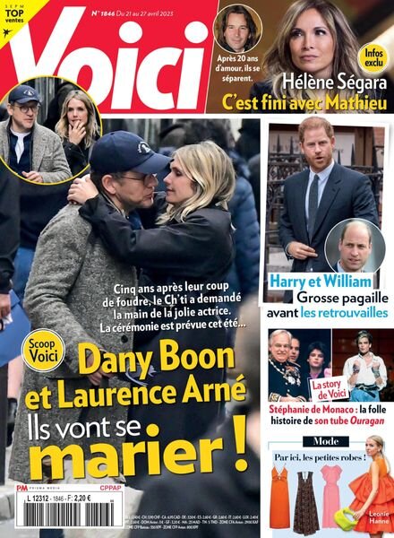 Voici – 21 Avril 2023 Cover