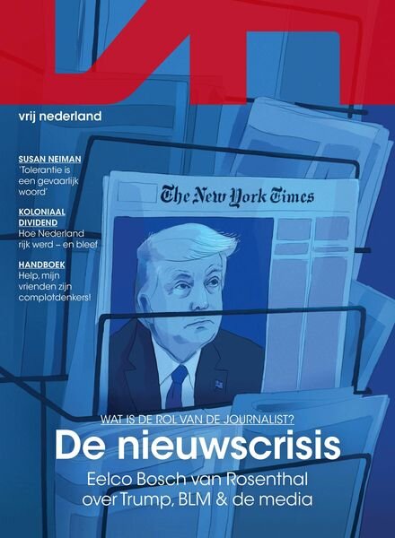 Vrij Nederland – 24 september 2020 Cover
