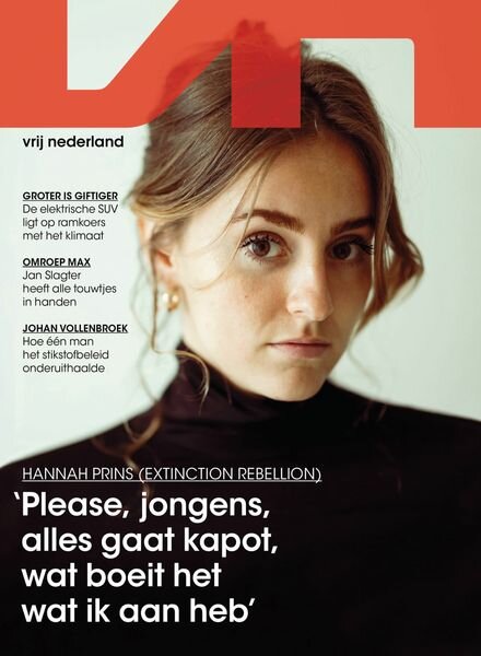 Vrij Nederland – 26 april 2023 Cover