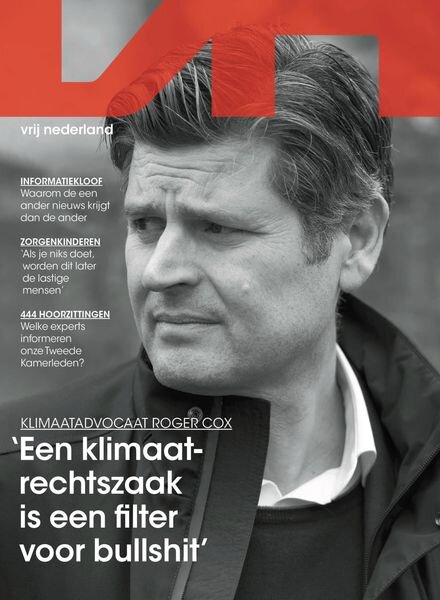 Vrij Nederland – maart 2023 Cover