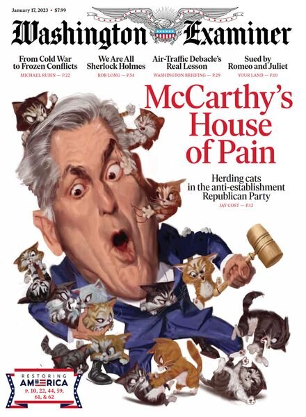 Washington Examiner – 17 January 2023 Cover
