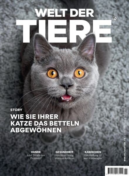 Welt der Tiere – April 2023 Cover