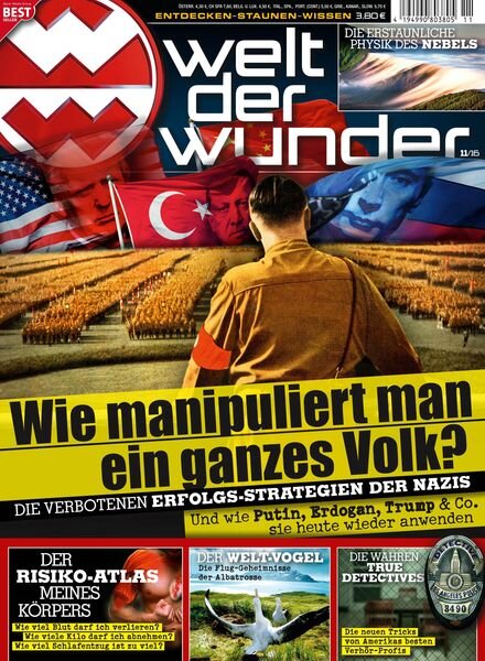 welt der wunder – 28 Oktober 2016 Cover