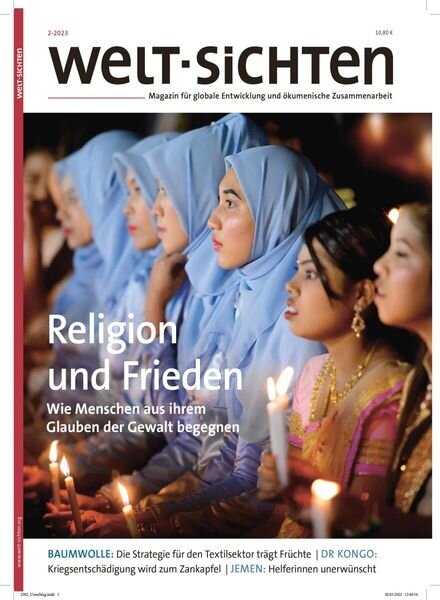 welt-sichten – April 2023 Cover