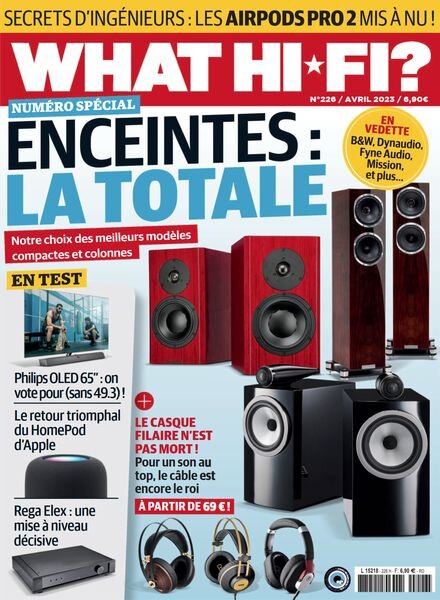 What Hifi France – avril 2023 Cover