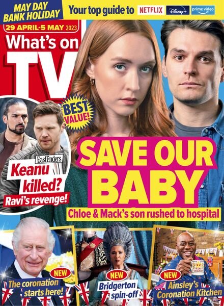 What’s on TV – 29 April 2023 Cover