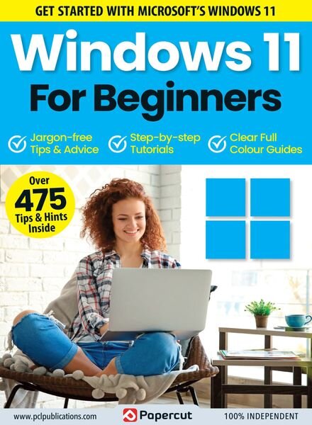 Windows 11 For Beginners – April 2023 Cover