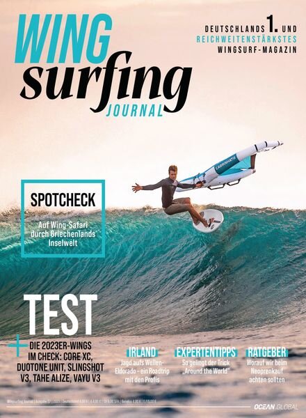 Wingsurfing Journal – Marz 2023 Cover