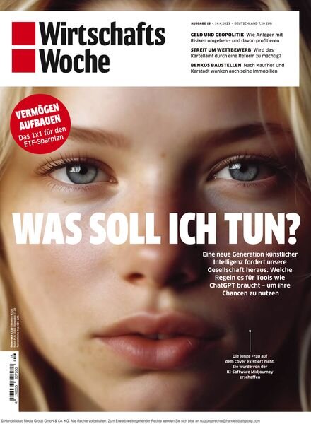 Wirtschaftswoche – 14 April 2023 Cover