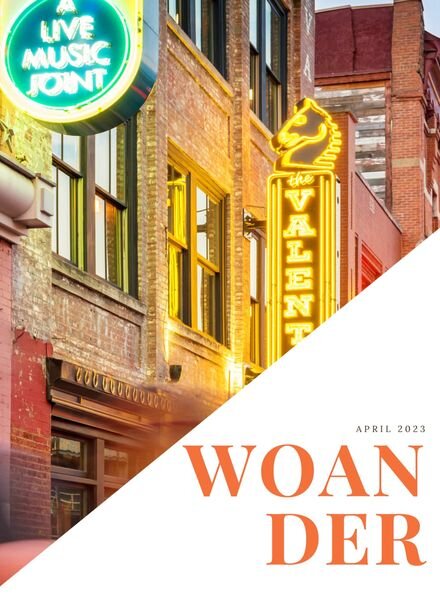 Woanderlust Magazine – April 2023 Cover