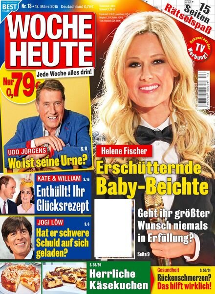 Woche Heute – 18 Marz 2015 Cover