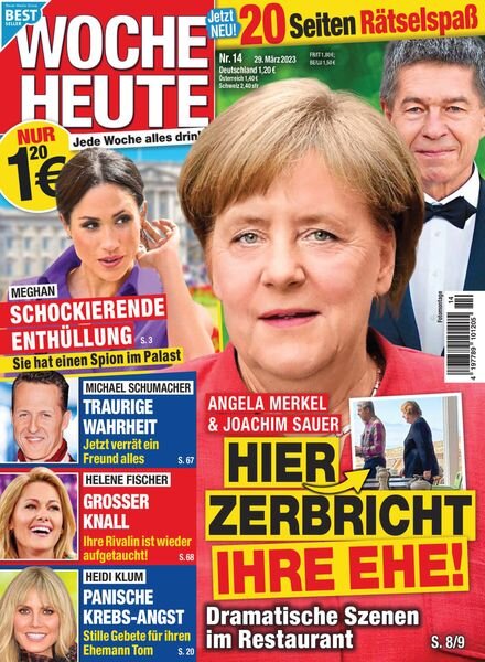 Woche Heute – 29 Marz 2023 Cover