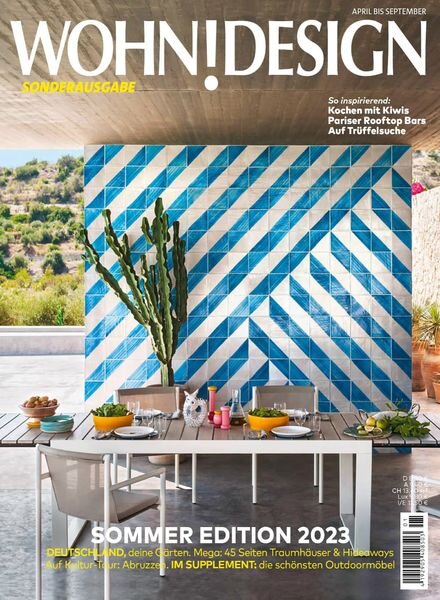 Wohn!Design – April 2023 Cover