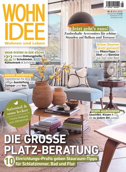 WOHNIDEE – April 2023 Cover