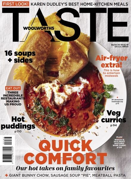 Woolworths Taste – May 2023 Cover