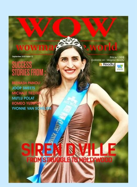 Wow Magazine – 01 October 2020 Cover