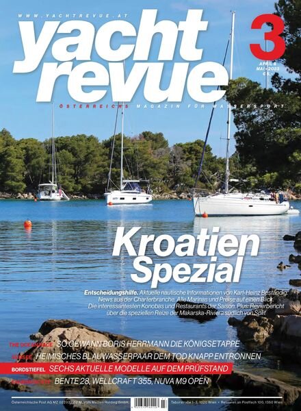 Yachtrevue – April 2023 Cover