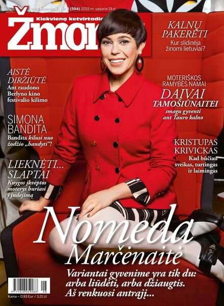 Zmones – 19 February 2015 Cover